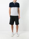 colour block polo shirt