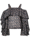 floral blouse