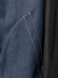 oversized denim overcoat 