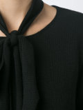 neck tie blouse
