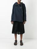 zipped parka jacket