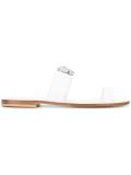 Cognac sandals