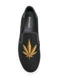 embroidered toe sneakers