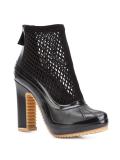 Pierre Hardy X Sacai mesh ankle boots