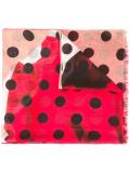 polka dot scarf