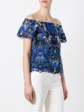 floral embroidered blouse 