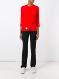 bootleg tailored trousers