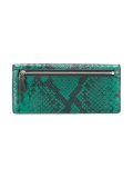 snakeskin effect wallet
