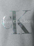 logo knitted sweater