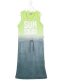 sun squad印花连衣裙