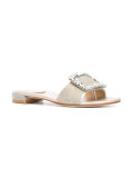 embellished mules