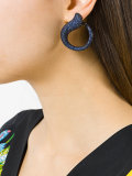 curve drop earrings