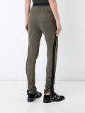 side stripe parachute pants