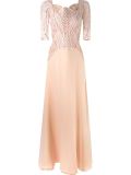 lace top gown