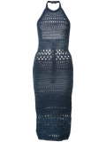 knitted halter dress