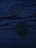 frayed trim scarf 