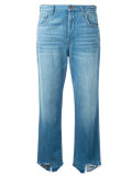 'Ivy' high rise cropped jeans