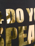 #DoYouSpeakBalmain tank top