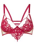 strappy lace bra