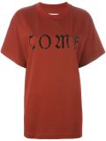 'Come' print T-shirt