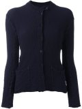 textured pocket cardigan 