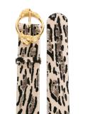 animal print belt