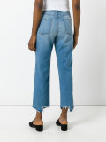 'Ivy' high rise cropped jeans