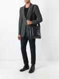 logo pattern messenger bag