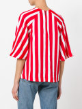 striped oversized T-shirt