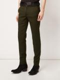 lace up waist skinny trousers
