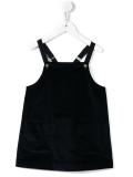 velvet pinafore dress