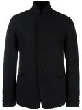 buttoned blazer