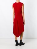 asymmetric midi dress