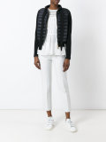 padded front tie collar jacket