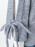 tie cuff sweatshirt