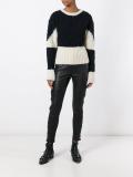 colour block jumper