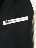 panelled bomber jacket 