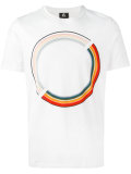 circle print T-shirt