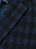checked coat 