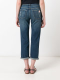 cropped jeans