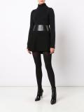 cropped turtleneck sweater