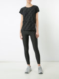 stepped pattern T-shirt