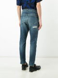 distressed slim-fit jeans 