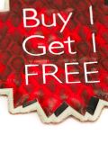 'Buy 1 Get 1 Free' 贴花