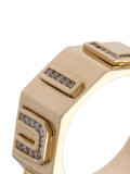letters thick ring