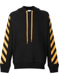 signature stripe hoodie