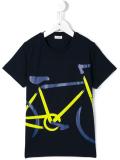 bicycle print T-shirt