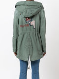 printed parka