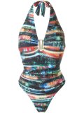 halter neck swimsuit