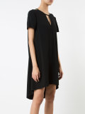 cut-out neckline dress